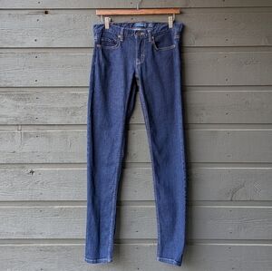 Patagonia Women's Slim Jeans Dark Denim Size 27 Organic Cotton Stretch